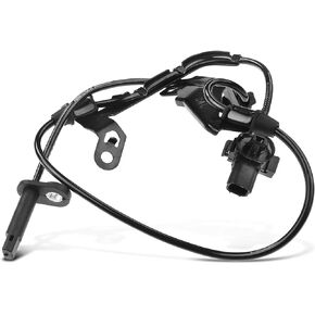 A-Premium ABS Wheel Speed Sensor Compatible with Acura & Honda Models - MDX 2007-2013, ZDX 2010-2013, Pilot 2009-2015, Sport Utility - Front Left Driver Side, Replace# 57455-STX-A01, 1802-400036