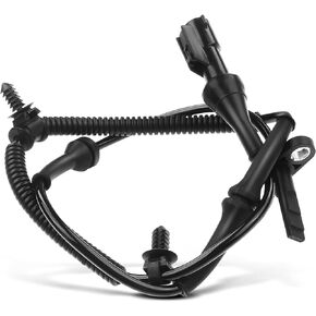 A-Premium Rear Left or Right ABS Wheel Speed Sensor - Compatible with Ford & Lincoln Models - Explorer 2011-2012, Flex 2009, Taurus 2010-2012, MKS 2009-2012 - Driver or Passenger Side, 8A8Z2C190A