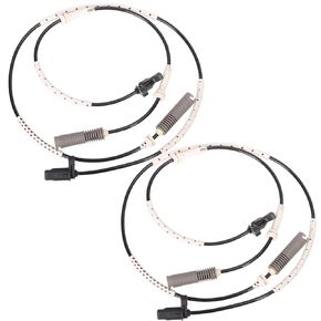 Front and Rear Left & Right ABS Wheel Speed Sensor 2 Pair, for BMW 128i (2009-2013), for BMW 323i 325i (2006),for BMW 328i (2007-2011), Replace OE#34526870075 34526760424