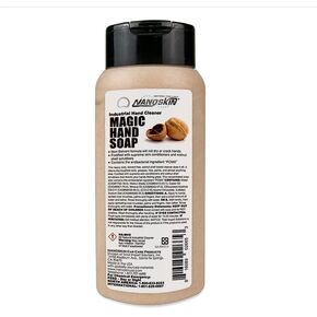 Nanoskin MAGIC HAND SOAP Industrial Hand Cleaner 13.53 Oz. – Designed to be Used Routinely for The Toughest Cleaning without Drying Out Your Hands | For Home, Garage, Office, Car Wash, Car Care Center