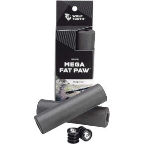 Wolf Tooth Silicone Mountain Bike Grips: Mega Fat Paw