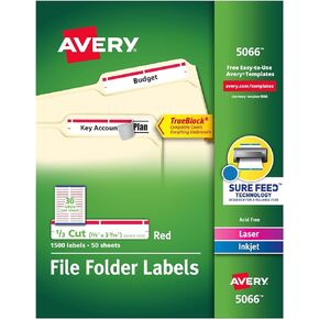 AVE5066 - Avery Filing Label