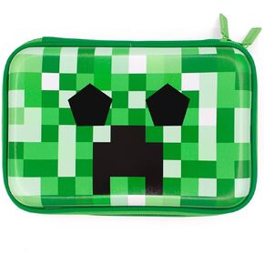 Green Pencil Case Boys Cute School Supply Organizer Cool Pen Box Holder Bag with Zipper for Kids