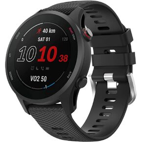 Compatible with Garmin Vivoactive 4 Band,22mm Quick Release Soft Silicone Watch Band for Garmin forerunner255/255 music/Garmin Venu 2/Garmin Vivoactive 4/Polar Vantage M Smartwatch