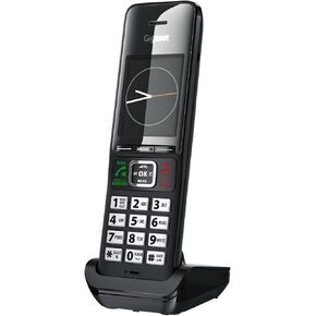 Gigaset Comfort 552A Trio - 3 Cordless Phones - Answering Machine - Made in Germany - Elegant Design - Hands-Free Mode - Comfort Call Protection - Big Phone Book, Titanium-Black