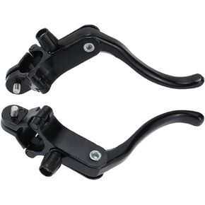SENQI Bike Brake Lever Light Weight Bicycle Hand Brake Lever Aluminum Alloy 22.2mm for Fixed Gear Bike Road Bikes Road Bikes Mountain Bikes 1 Pair Black