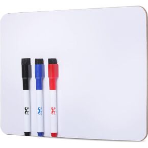 Mr. Pen- Dry Erase Lapboard, 11.75" x 8.9", Double Sided with 3 Dry Erase Markers, Small Dry Erase Board, Mini Dry Erase Board, Dry Erase Board for Kids, Dry Erase Lap Board, White Boards Lapboard