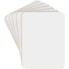 6 عبوات من ألواح المسح الجاف مقاس 9 × 12 بوصة مزدوجة الجوانب، لوحة بيضاء صغيرة قابلة للمسح، سبورة بيضاء محمولة للطلاب، مستلزمات معلم الفصول الدراسية in Kuwait