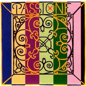 Pirastro Passione 4/4 Violin String Set - Medium Gauge with Loop End E in Kuwait