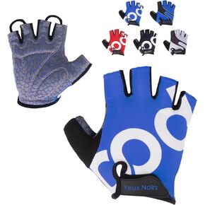 Cycling Gloves Bike Gloves Men/Women Bicycle Gloves Mountain Bike Gloves Mens/Womens Fingerless Gloves Men/Women