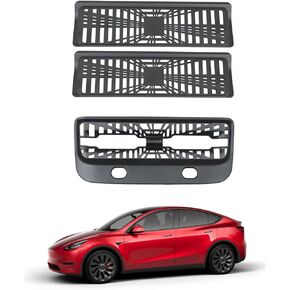 suitable for Tesla 2021 2022 2023 model Y accessories underseat air outlet refit Rear Seat Ventilation Cover Air Outlet Grille Guard Protection Cover backseat air vent cover