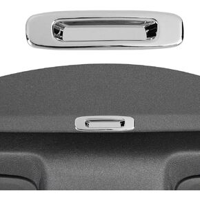 RT-TCZ for Silverado Sunroof Handle Trim Cover for Chevy Silverado for GMC Sierra 2019 2020 2021 2022 Up Chrome Interior Accessories
