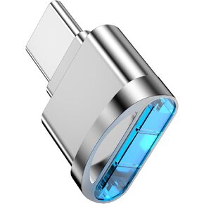 Micro SD Card Reader for iPhone 14 13, [Apple MFi Certified] Lightning to Micro SD/TF Card Reader Viewer Micro SD Card Adapter for iPhone 14/13/12/11/XS/XR/X/8/iPad, Support iOS 17 and exFAT & FAT32 in Kuwait