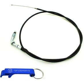 TC-Motor 1900mm 75" Throttle Cable For 33cc 43cc 49cc Standing Gas Scooter GoPed / 50cc 60cc 80cc Motorized Bicycle Bike
