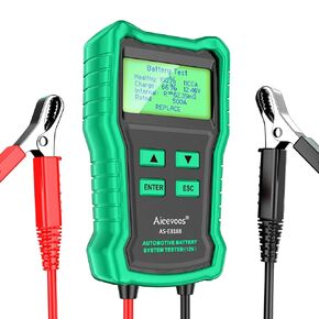 E8188 جهاز اختبار بطارية السيارة 12 فولت، جهاز اختبار مولد التيار المتردد للسيارات 100-2000 CCA، محلل بطارية السيارة الرقمي، جهاز اختبار نظام التدوير للسيارة واليخوت ذات الدفع الرباعي in Kuwait