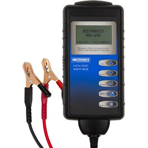Midtronics - 6V & 12V Digital Battery Conductance & Electrical System Analyzer Battery Tester -MDX 640 - Testing for Automotive, Motorcycle & More