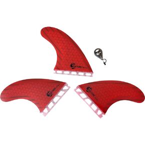 Signature RTM Honeycomb Tri Fin Surfboard Fin Sets - 5 Colors | 3 Sizes