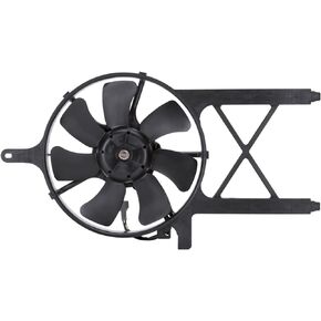 TYC 610960 Cooling Fan Assembly Compatible with 2005-2007 Nissan Pathfinder , Black