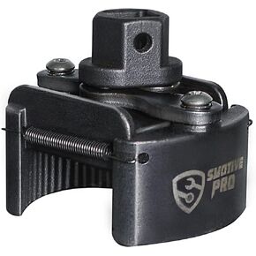 Universal Oil Filter Wrench Set for 60mm-80mm, Adjustable Oil Filter Removal Tool Cap 1/2" with 2 Durable Non Slip Serrated Jaws Special Design