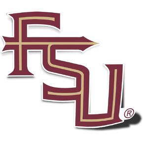 Florida State University Seminoles FSU Vinyl Decal Laptop Water Bottle Car Scrapbook Sticker (IND 5)
