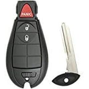 KAWIHEN Keyless Entry Remote Key Fob Shell Replacement for 2013 2014 2015 2016 2017 2018 Dodge Ram 1500 2500 3500 Key fob case GQ4-53T 1470A-34T 56046953 56046953AC 56046953AE 56046953AG(Just a Case)