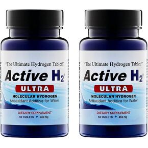 Active H2 Ultra Hydrogen Water Tablet - Optimize Health, Support Immunity, and Balance Antioxidants with Benefits of Molecular Hydrogen (1 Bottle, 60 Tablets) in Saudi Arabia