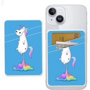 Phone wallet stick on, Card Holder for Phone Case, Credit card holder for phone case, Cute Phone Card Holder Leather, Compatible with Most Phone Cute Cherry