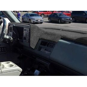 Dash Cover Custom Fit for Chevy Chevrolet Suburban Blazer/GMC Sierra C1500 C2500 C3500 K1500 K2500 K3500 Pickup Truck 1988-1994,Dashboard Cover Mat Pad(Black) Y25