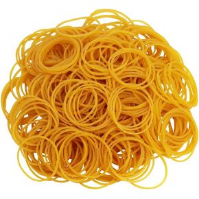 Rubber Bands,500 piece Sturdy Stretchable Rubber Bands,Bank Paper Bills Money Elastic Stretchable Bands,General Purpose Rubber Bands for Home and Bank or Office use by Korty