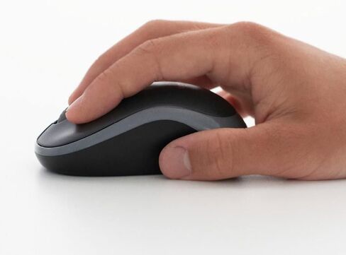 مجموعة لوحة مفاتيح وماوس سطح المكتب اللاسلكية Logitech MK320 - لوحة مفاتيح وماوس للترفيه، اتصال لاسلكي مشفر 2.4 جيجا هرتز، عمر بطارية طويل (متجدد) in Kuwait