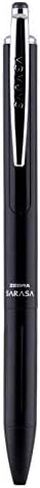 Zebra Pen Sarasa Grand Retractable Gel Pen Gift, White/Black/Navy Barrel, Mediun Point, 0.7mm, Black Ink, 3 Count (Pack of 1) in Saudi Arabia