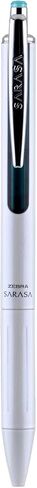 Zebra Pen Sarasa Grand Retractable Gel Pen Gift, White/Black/Navy Barrel, Mediun Point, 0.7mm, Black Ink, 3 Count (Pack of 1) in Saudi Arabia