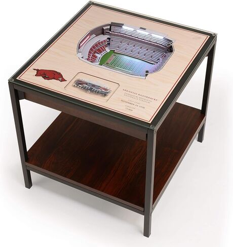 YouTheFan NCAA 25-Layer StadiumView Lighted End Table in Saudi Arabia