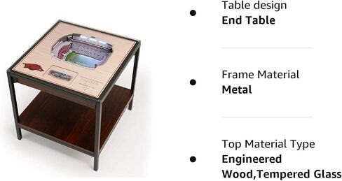 YouTheFan NCAA 25-Layer StadiumView Lighted End Table in Saudi Arabia