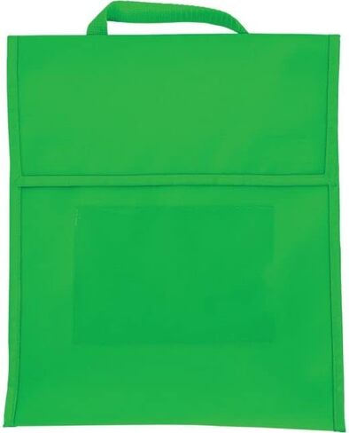 Really Good Stuff Blue Book Pouch Bags - Water Resistant -Medium- Classroom Book Buddy for Books, Homework, Supplies- Durable Design with Stitched-On Handle & Name Tag in Saudi Arabia
