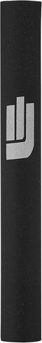 A&S Mezuzot Black Aluminum Mezuzah Case with Exclusive Shin Design Easy Peel and Stick Judaica Modern Door Mezuzah for 6 Inches Parchment Scroll (Black/Silver, 6 Inches) in Saudi Arabia