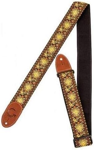 Fender Suede Fringe Guitar Strap, 2.5in, Brown in Saudi Arabia