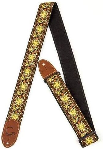 Fender Suede Fringe Guitar Strap, 2.5in, Brown in Saudi Arabia