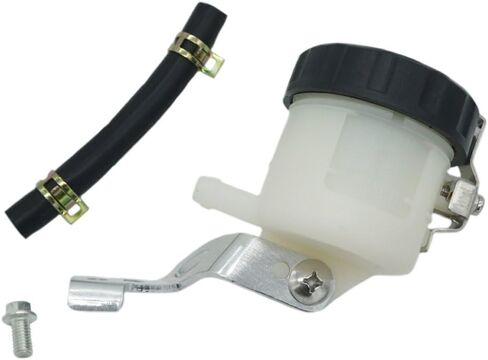 Lefossi Motorcycle Front Brake Master Cylinder Brake Pump Tank Oil Cup Fluid Bottle Reservoir w/Bracket Aftermarket Part Fits for GSXR 600 1997-2005 GSXR 750 2000 2001 2002 2003 2004 2005 GSXR 1000 in Saudi Arabia