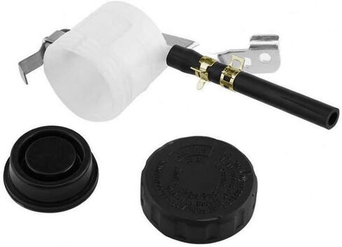 Lefossi Motorcycle Front Brake Master Cylinder Brake Pump Tank Oil Cup Fluid Bottle Reservoir w/Bracket Aftermarket Part Fits for GSXR 600 1997-2005 GSXR 750 2000 2001 2002 2003 2004 2005 GSXR 1000 in Saudi Arabia