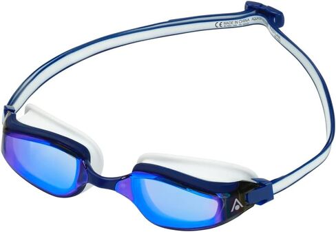Aquasphere Fastlane Adult Unisex Swimming Goggles - Made in Italy - Patented Strap System, Adjustable Nose Bridge in Saudi Arabia
