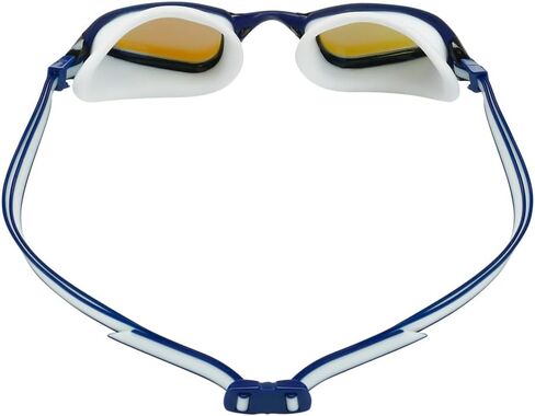 Aquasphere Fastlane Adult Unisex Swimming Goggles - Made in Italy - Patented Strap System, Adjustable Nose Bridge in Saudi Arabia