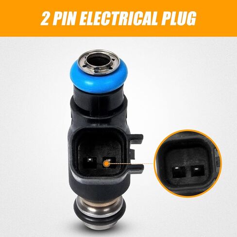 مجموعة Wztepeng مكونة من 8 حاقن وقود متوافقة مع 2010-2013 شيفروليه سيلفرادو تاهو إكسبريس سوبربان أفالانش جي إم سي يوكون سييرا كانيون سافانا H3 H3T 4.8L و5.3L يستبدل FJ1061 12613411 in Kuwait