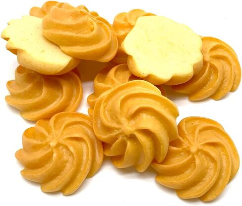 12PCS Artificial Biscuits Fake Cookies Simulation Realistic Dessert Crackers for Home Kitchen Decor Display Props Model in Kuwait