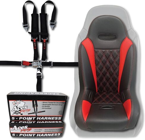 SxS UTV Junior Seat (Fits Stock and Aftermarket Seats) (Black) in Saudi Arabia