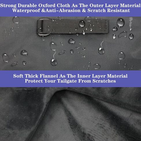 Bike Tailgate Pad Trucks Tailgate Protection Pad with 2 Tool Pockets Bike Pad for Mountain Bikes Tailgate Cover for Most Truck Tailgate Carriers Space for 5 Bikes in Kuwait