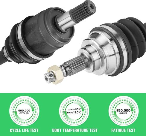 Youxmoto Front Left+Right CV Axles & Wheel Bearings Kit for Honda Foreman Rubicon 500 (TRX500) 2005-2014/ FourTrax Rincon 680 (TRX680) 2006-2020, 4340 Chromoly CV AXLES Drive Half Shaft in Saudi Arabia