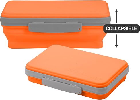 صندوق تخزين مرن أكاديمي مع غطاء، تصميم مقلمة قابل للطي للحرف واللوازم المدرسية، 3 عبوات in Kuwait