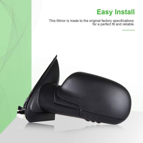 مرآة جانبية للسائق من SCITOO متوافقة مع 2002-2009 لسيارة Chevy Trailblazer لـ GMC Envoy 2002-2006 لـ Chevy Trailblazer EXT لـ GMC Envoy XL 2004-2005 لـ GMC Envoy XUV GM1320265 in Saudi Arabia