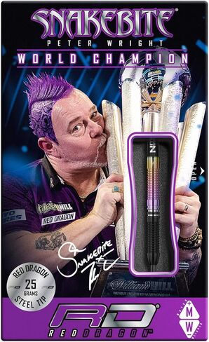 RED DRAGON Snakebite World Champion 2020 Edition Tungsten Darts with Flights and Shafts in Saudi Arabia